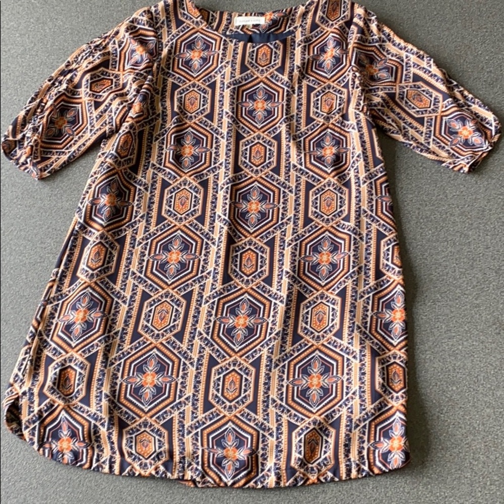Sugar Lips silk swing dress